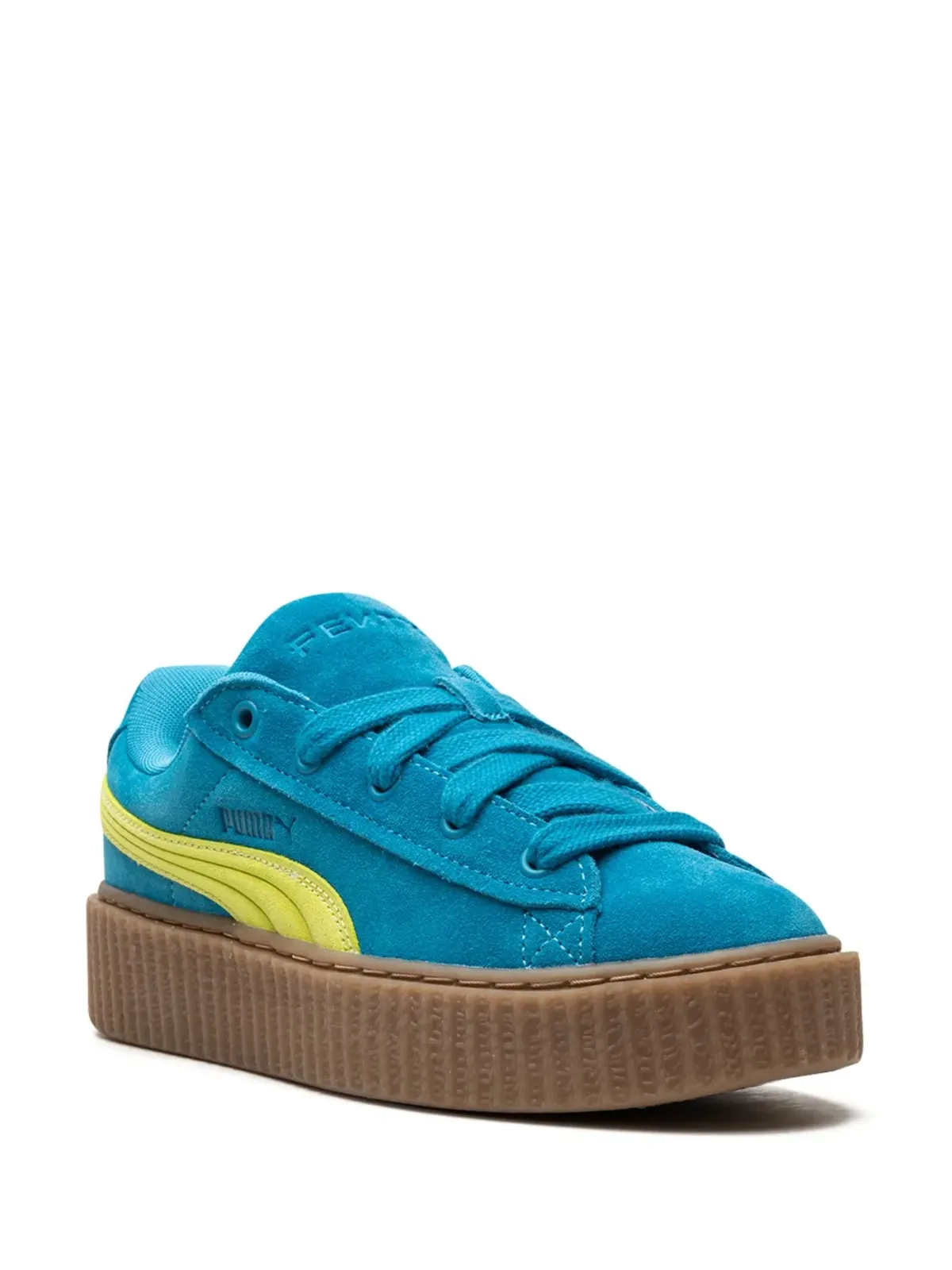 PUMA x FENTY Creeper Phatty suede sneakers - Blue - 画像2