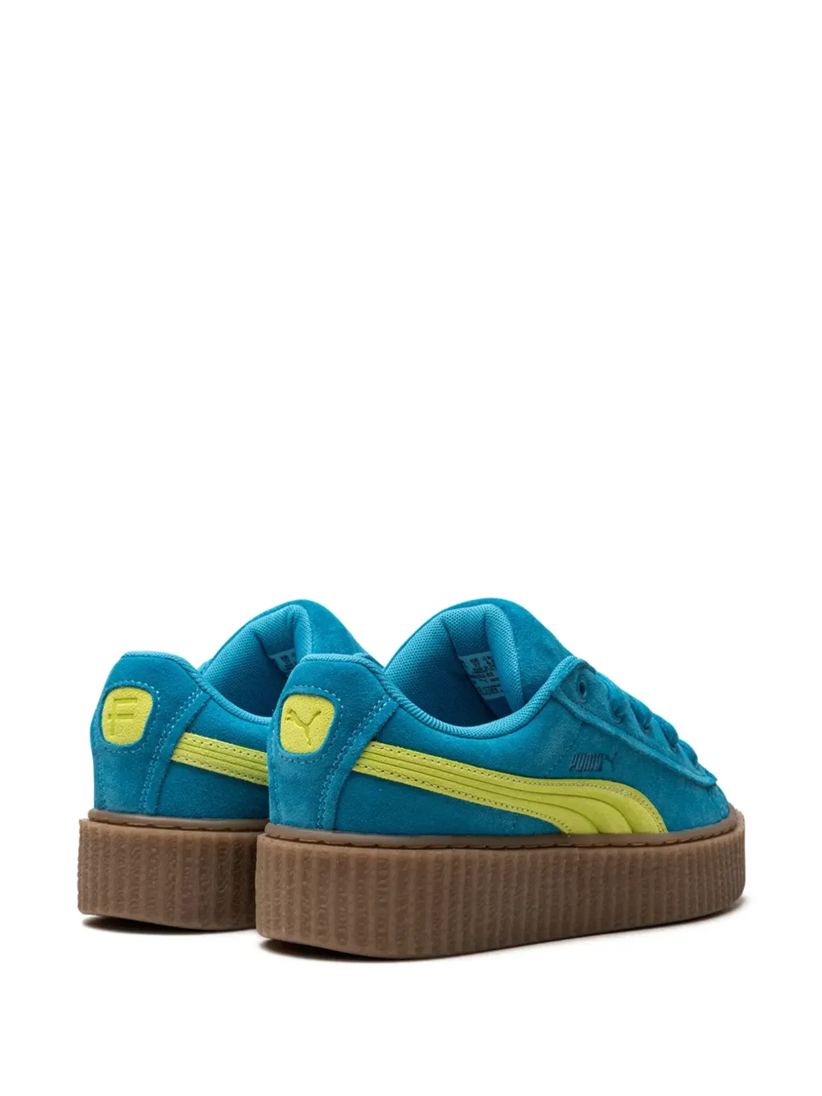 PUMA x FENTY Creeper Phatty suede sneakers - Blue - 画像3