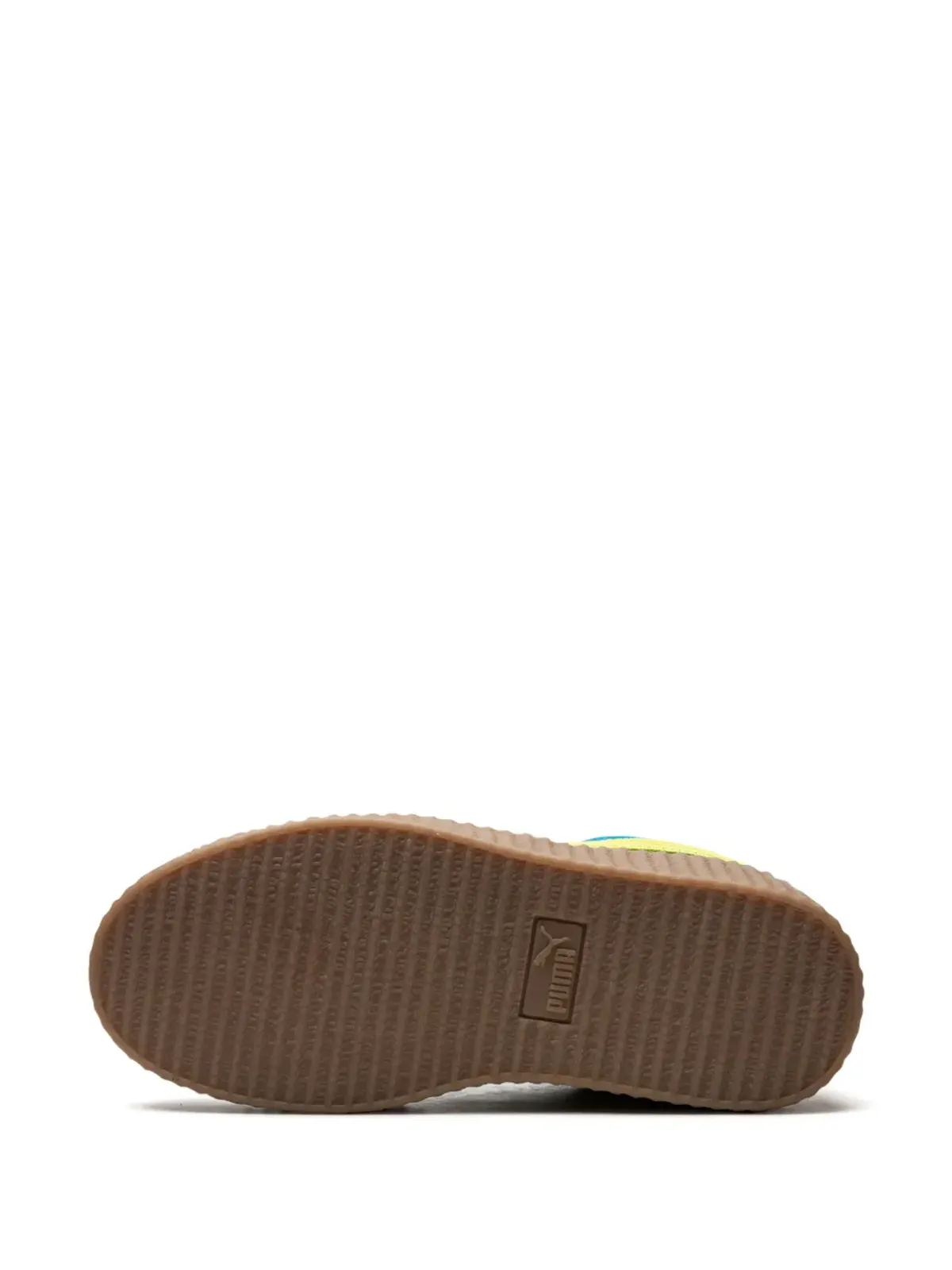 PUMA x FENTY Creeper Phatty suede sneakers - Blue - 画像4