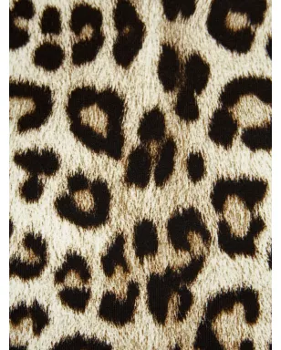 Roberto Cavalli Junior 動物柄コットン クロップトップ - サムネイル4