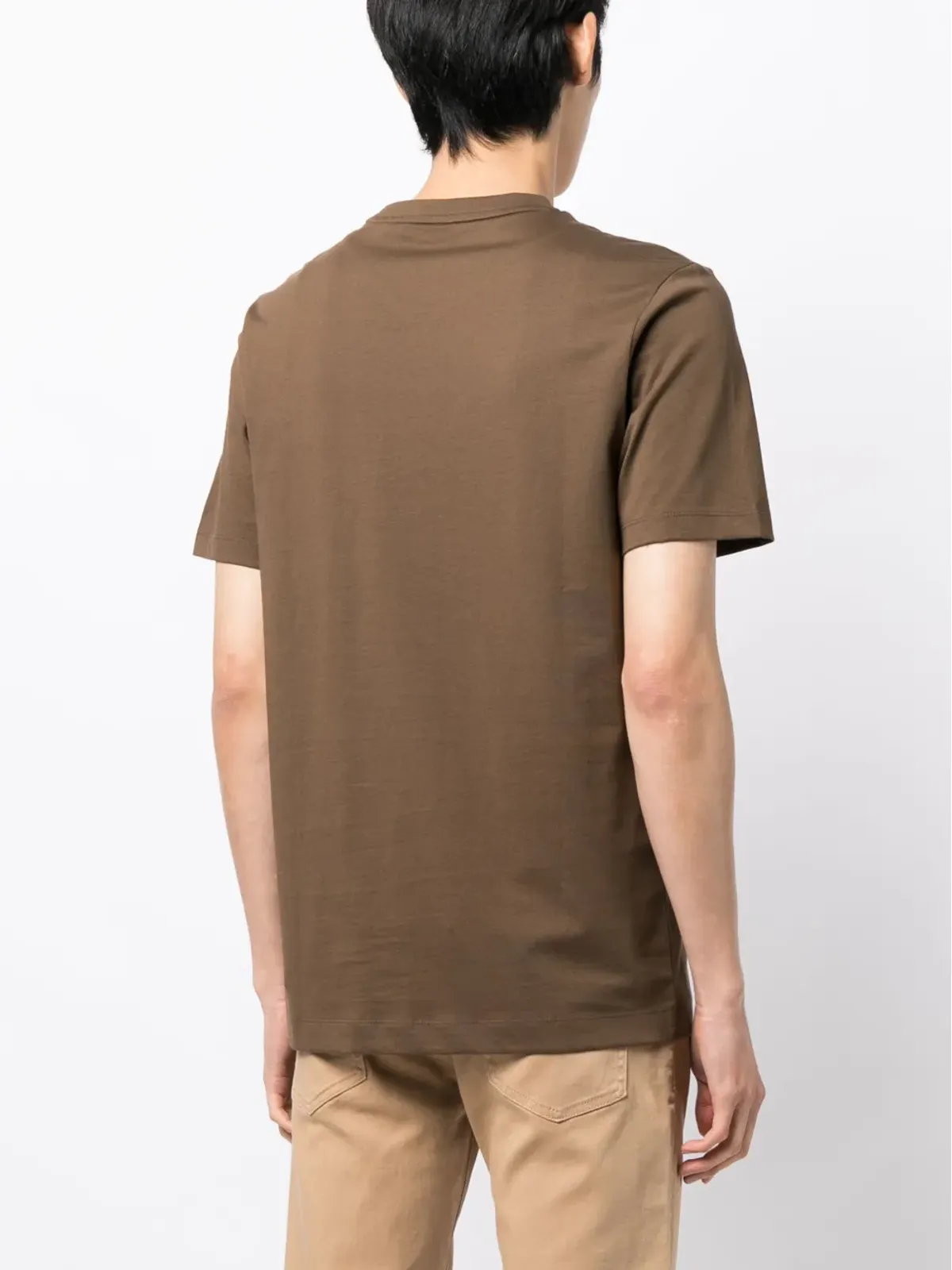 BOSS ロゴプリント クルーネック Tシャツ - 画像4