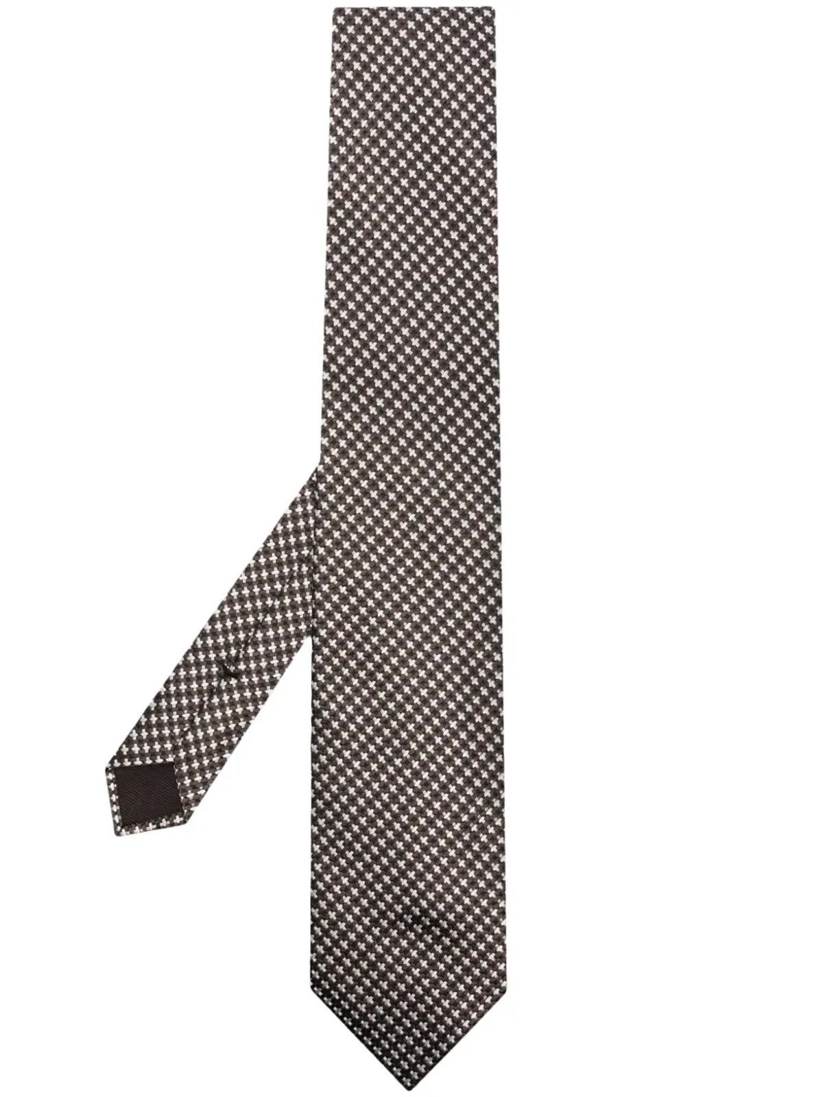 TOM FORD 柄入りジャカードシルクタイ - 画像1