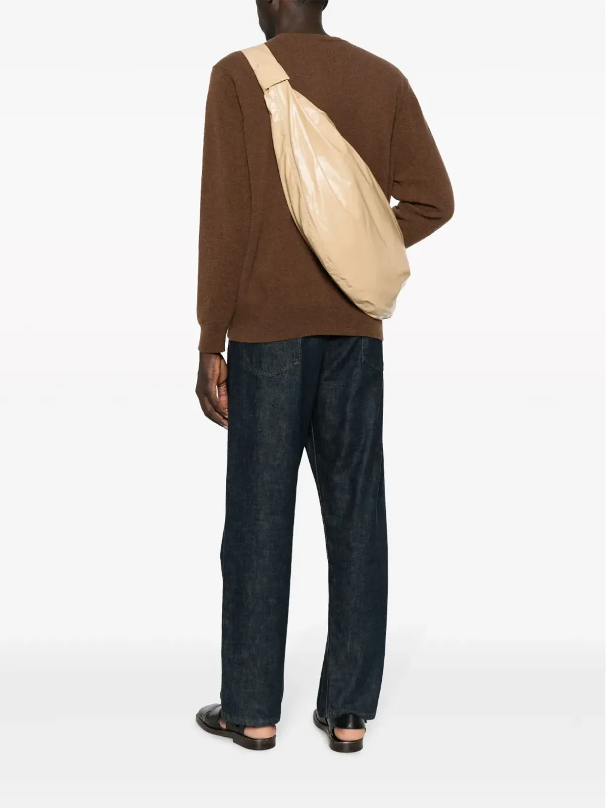 LEMAIRE ソフト クロワッサン レザー ショルダーバッグ - 画像2
