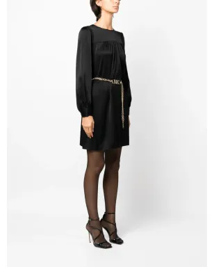 Michael Michael Kors ベルト付きサテン仕上げミニドレス - サムネイル3