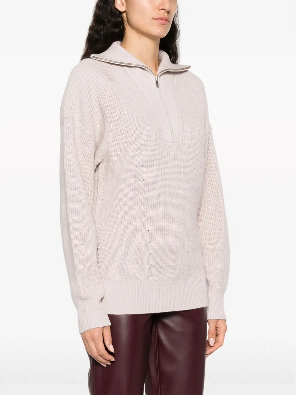 MARANT ÉTOILE ベニー ハーフジップセーター - 画像3