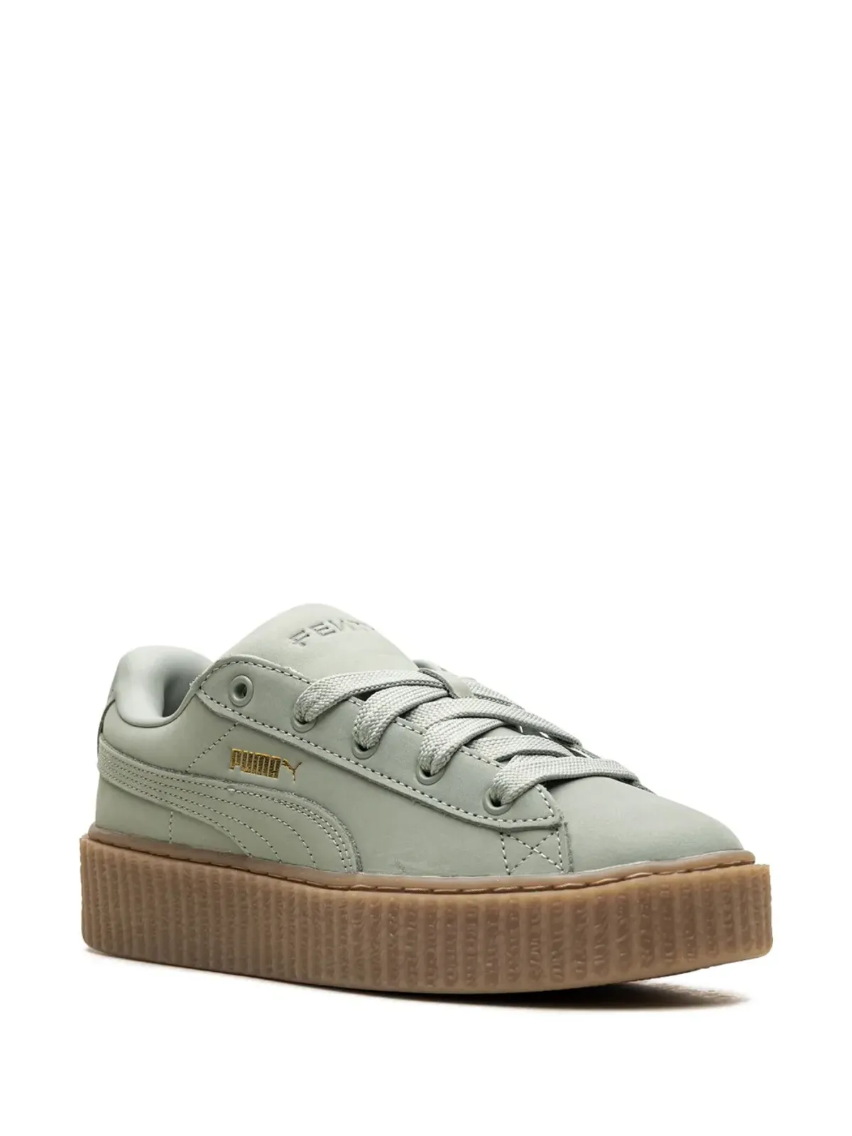 PUMA x Fenty Creeper Phatty Nubuck スニーカー - グリーン - 画像2