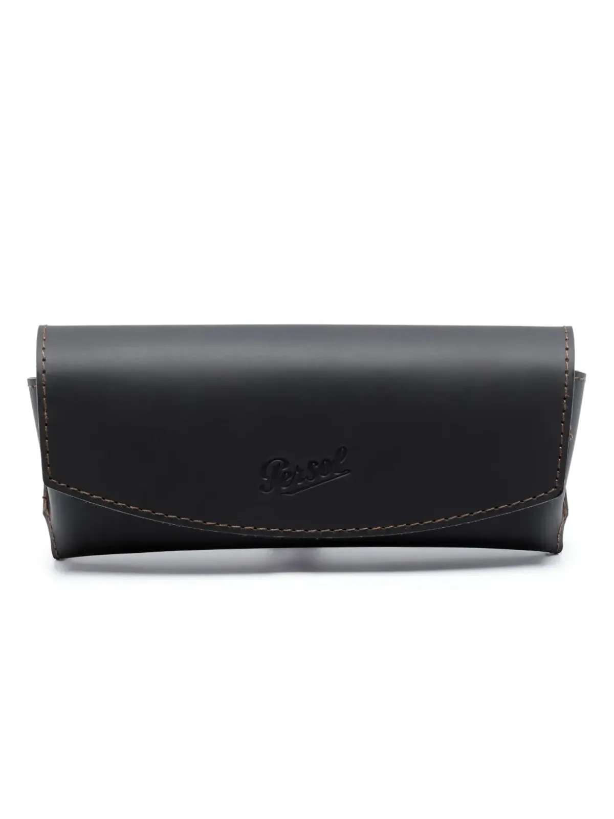 Persol べっ甲調 丸形フレーム眼鏡 - ブラウン - 画像4