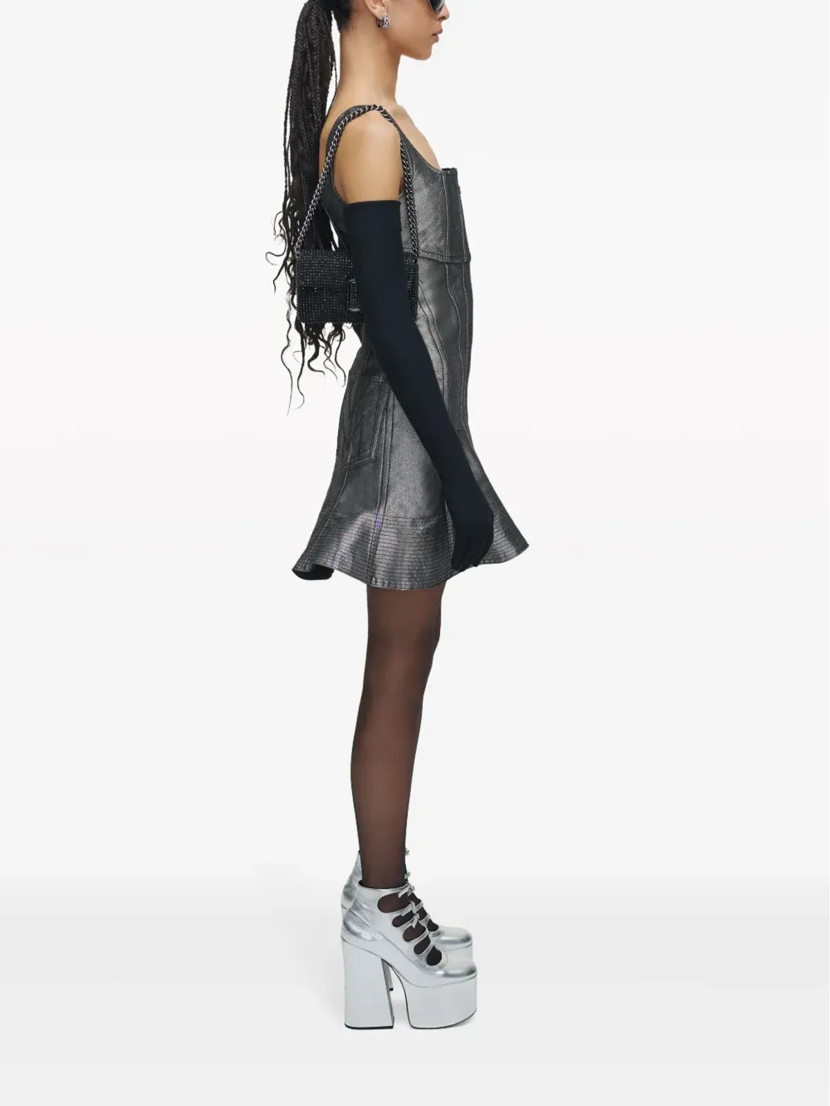 Marc Jacobs ザ・ライノストーンJマーク・ミニショルダーバッグ - 画像2