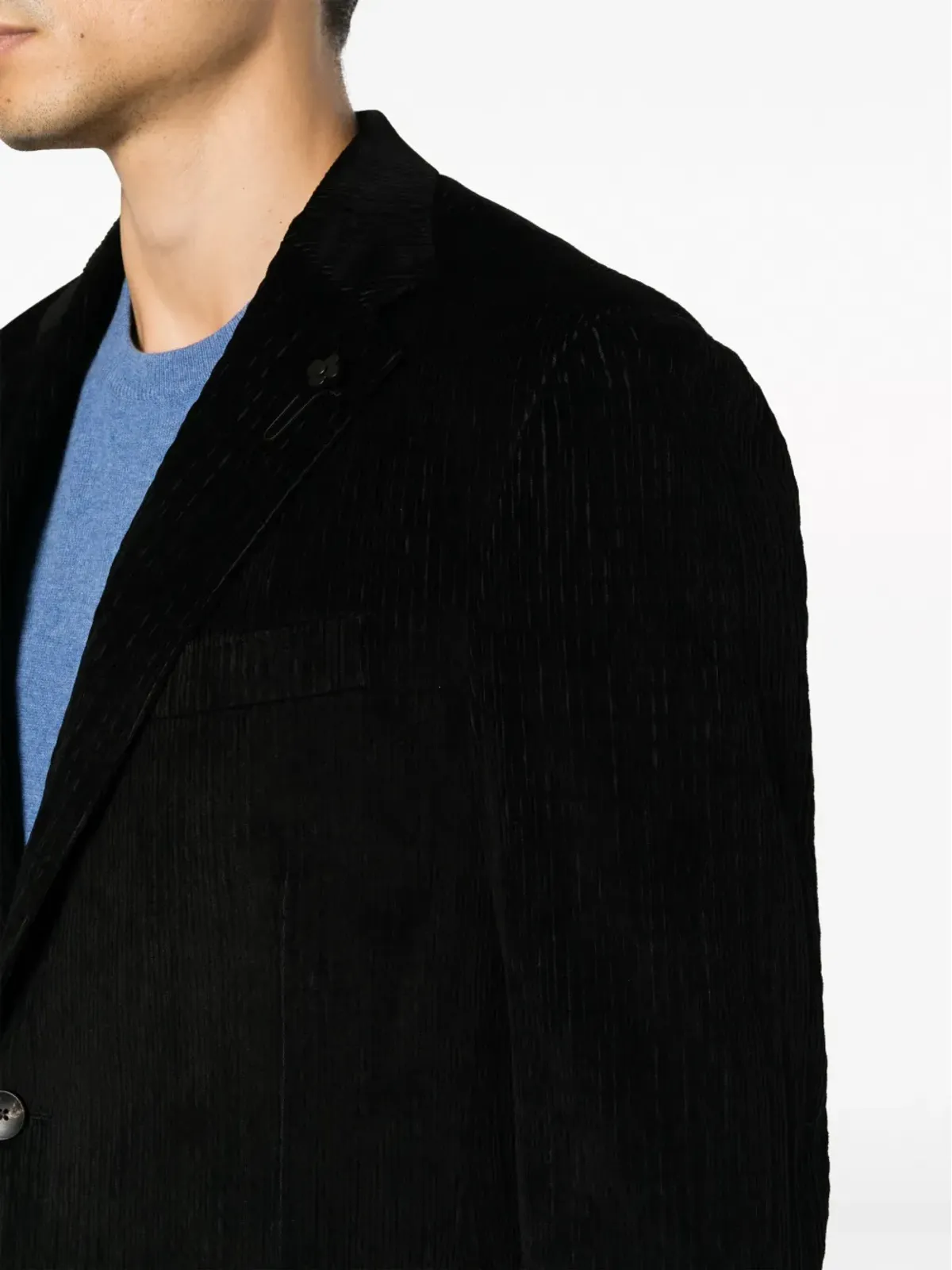 Lardini シングルブレスト コーデュロイ ブレザー - 画像5