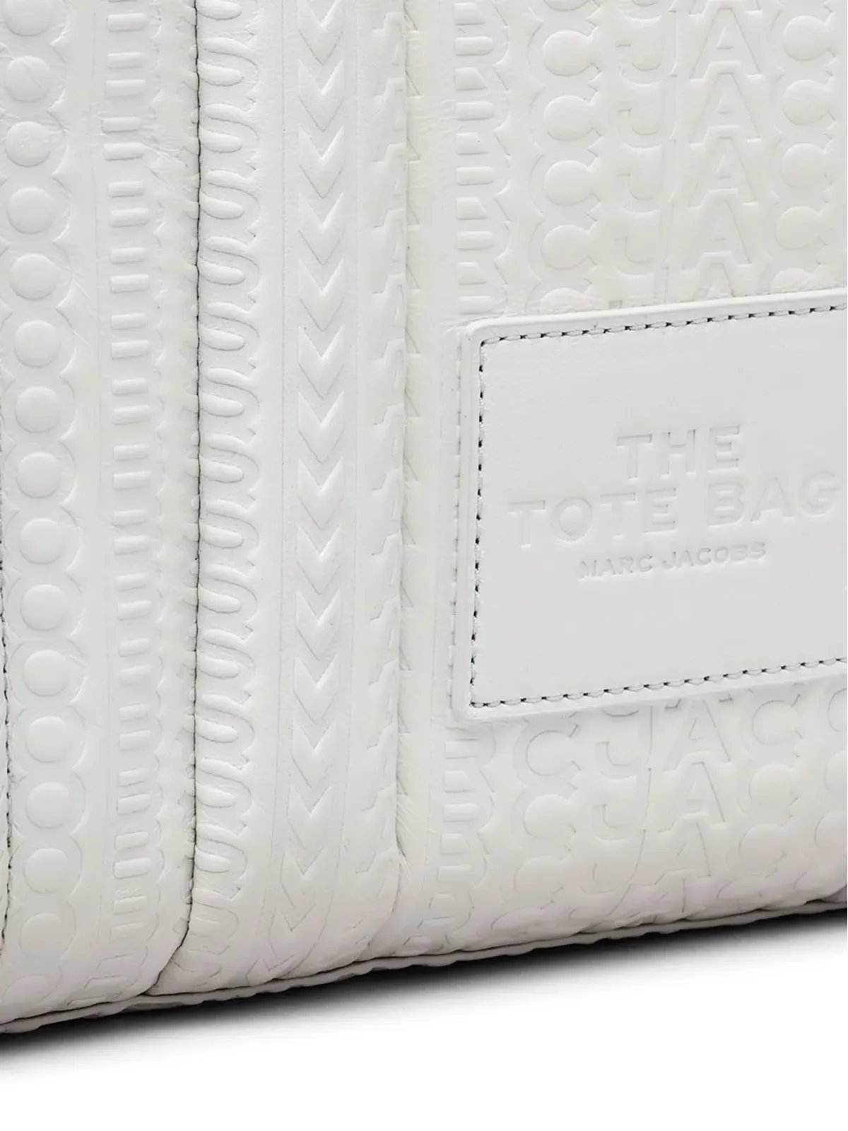 Marc Jacobs モノグラム レザートートバッグ - 画像5