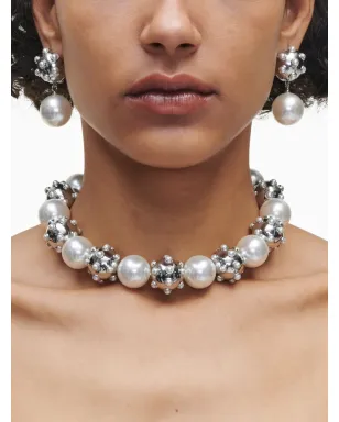 Marc Jacobs パールドットネックレス ホワイト - サムネイル3