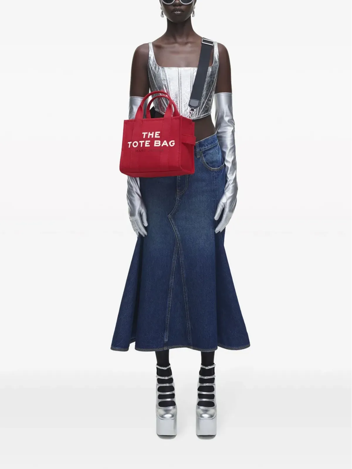 Marc Jacobs キャンバス地トートバッグ - 画像3