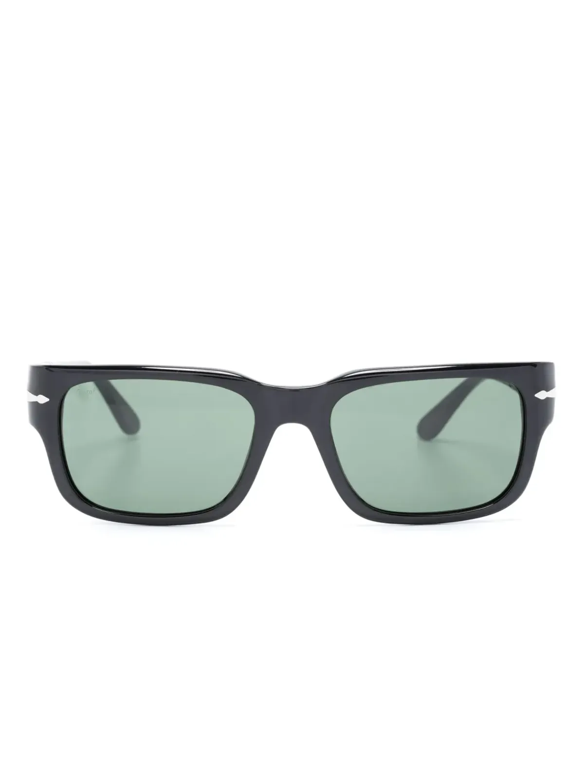 Persol スクエアフレーム・ティンテッドサングラス - ブラック - 画像1