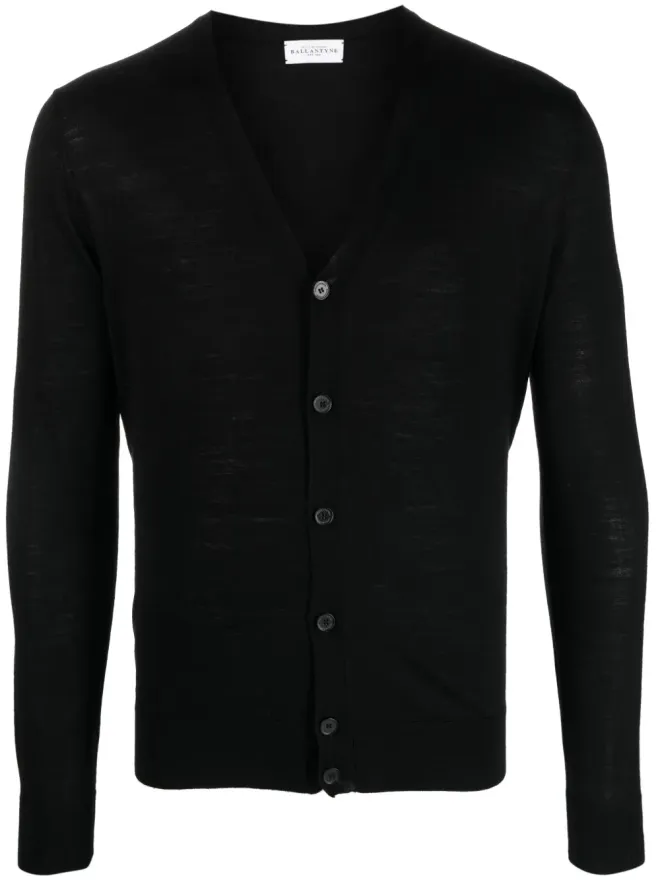 Ballantyne Ballantyne V-neck ウールカーディガンの商品画像