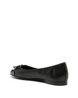 Tory Burch キャップトゥ バレエシューズ - ブラック - サムネイル3