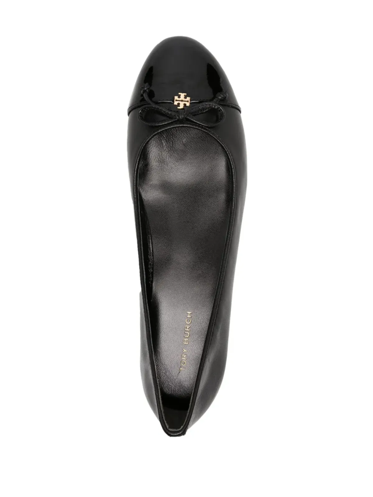 Tory Burch キャップトゥ バレエシューズ - ブラック - 画像4