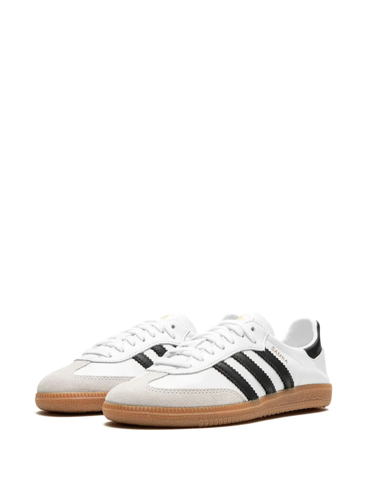 adidas サンバ デコン ホワイト/ブラック/ガム スニーカー - 画像5