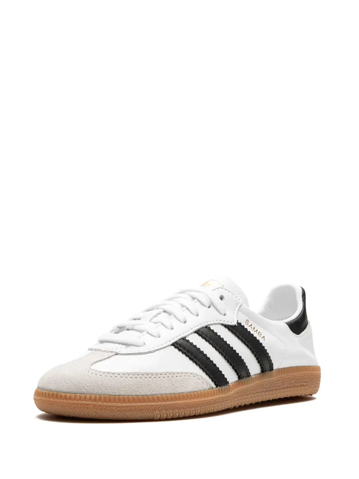adidas サンバ デコン ホワイト/ブラック/ガム スニーカー - 画像3