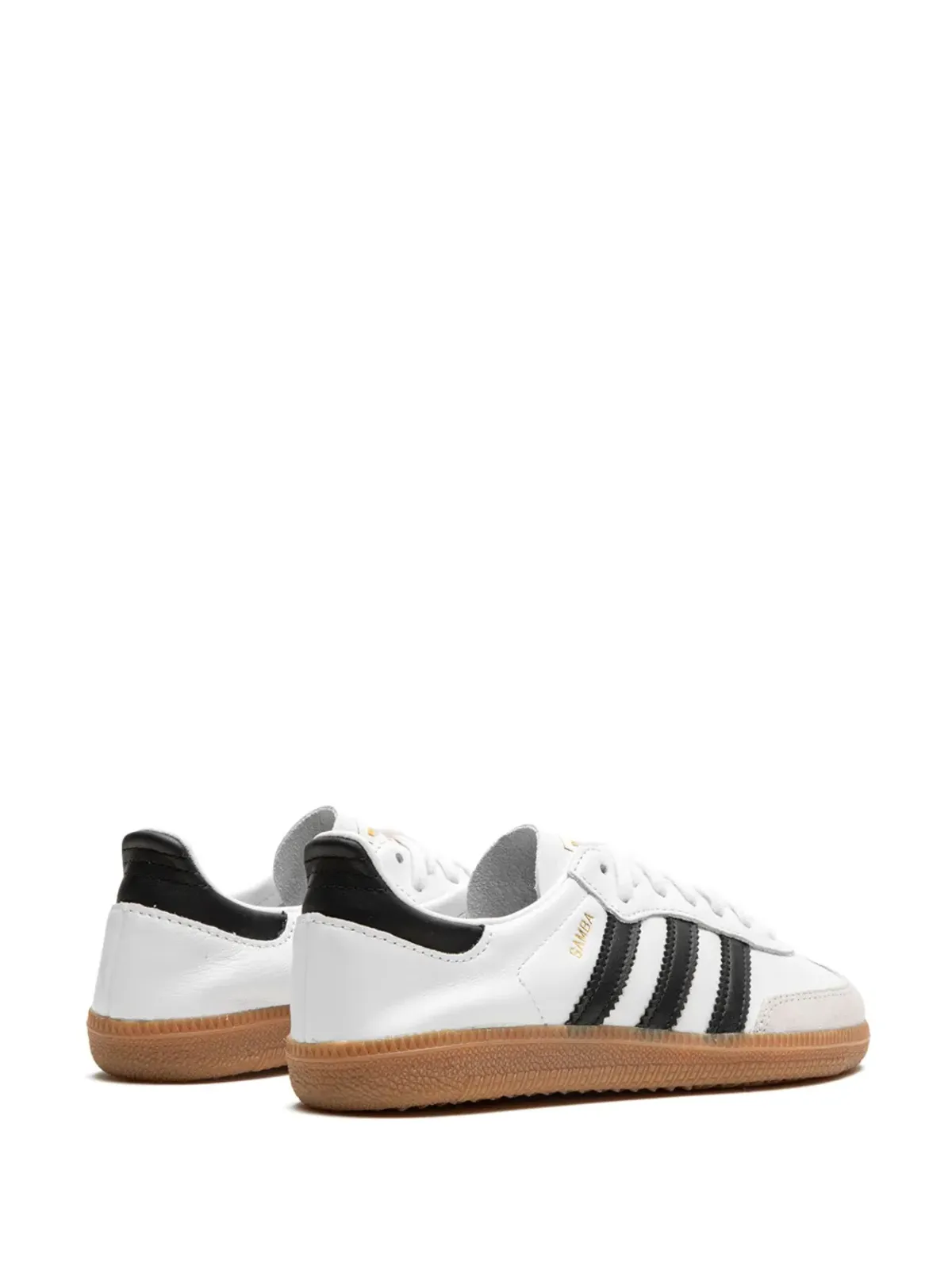 adidas サンバ デコン ホワイト/ブラック/ガム スニーカー - 画像4