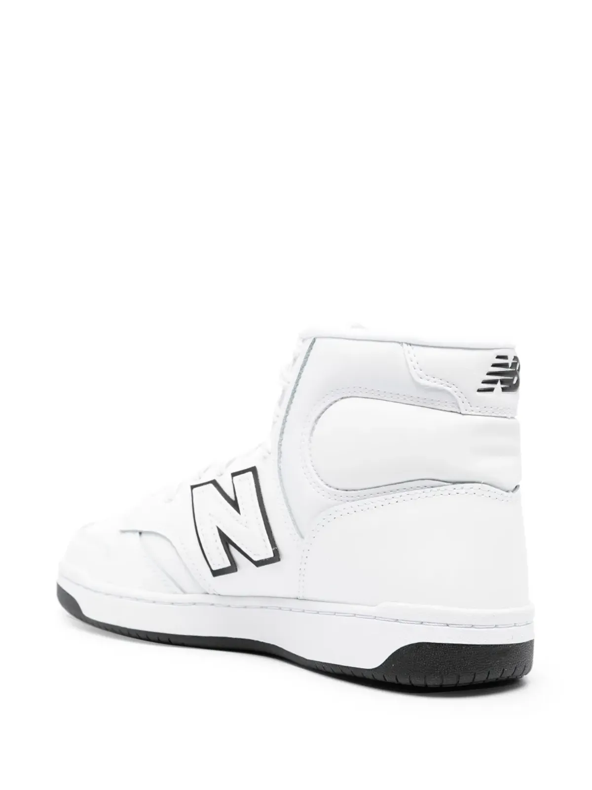 New Balance 480H ハイトップ スニーカー - ホワイト - 画像3