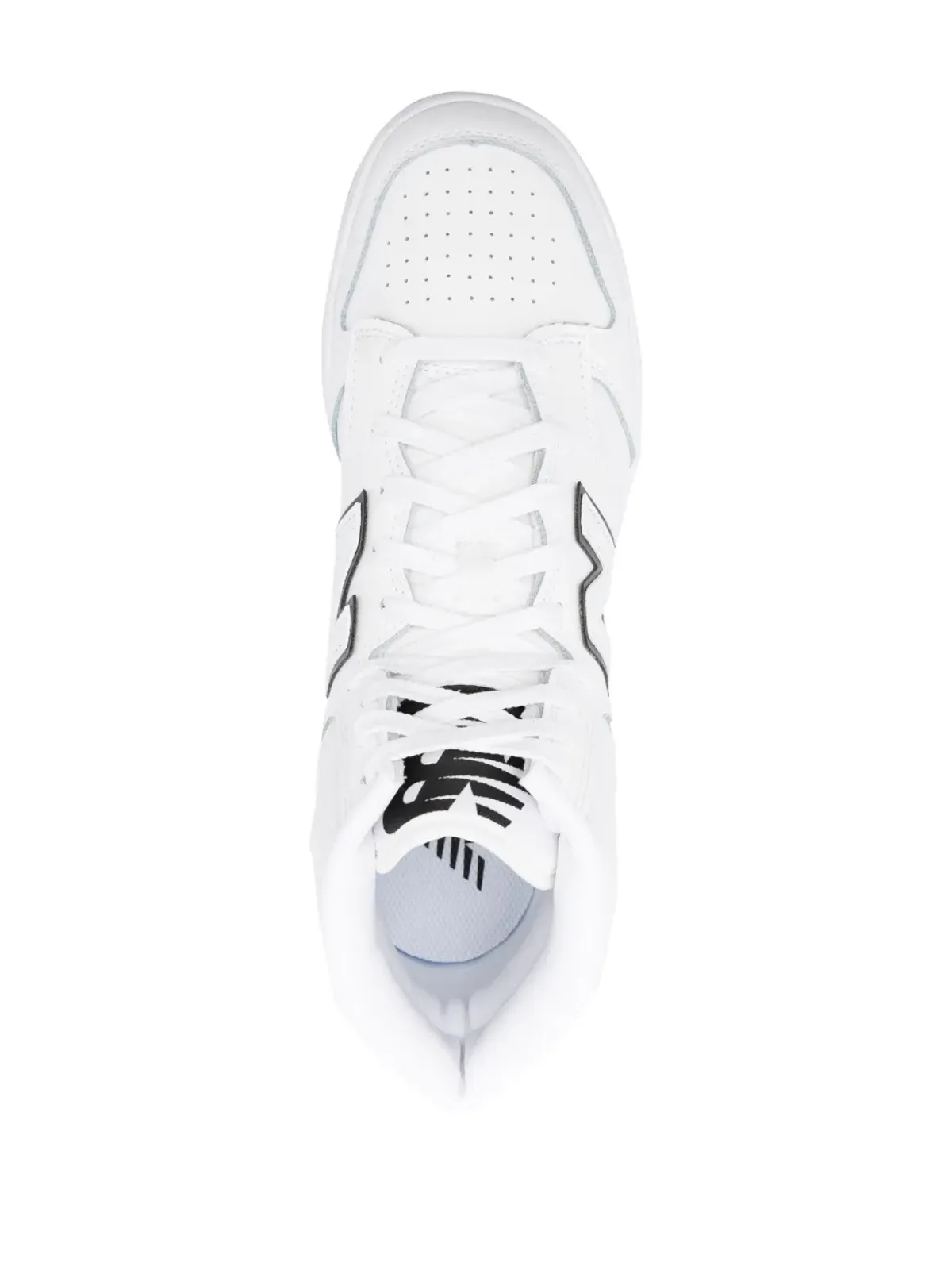 New Balance 480H ハイトップ スニーカー - ホワイト - 画像4