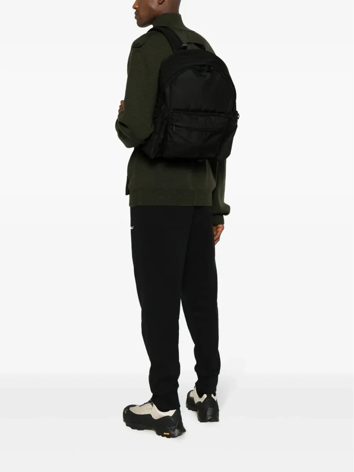 Porter-Yoshida & Co. ロゴパッチ付きパッド入りバックパック - 画像2