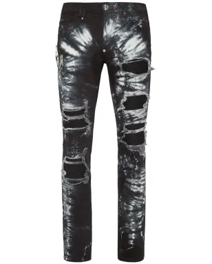 Philipp Plein ロック・スター スキニージーンズ - ブラック - サムネイル1