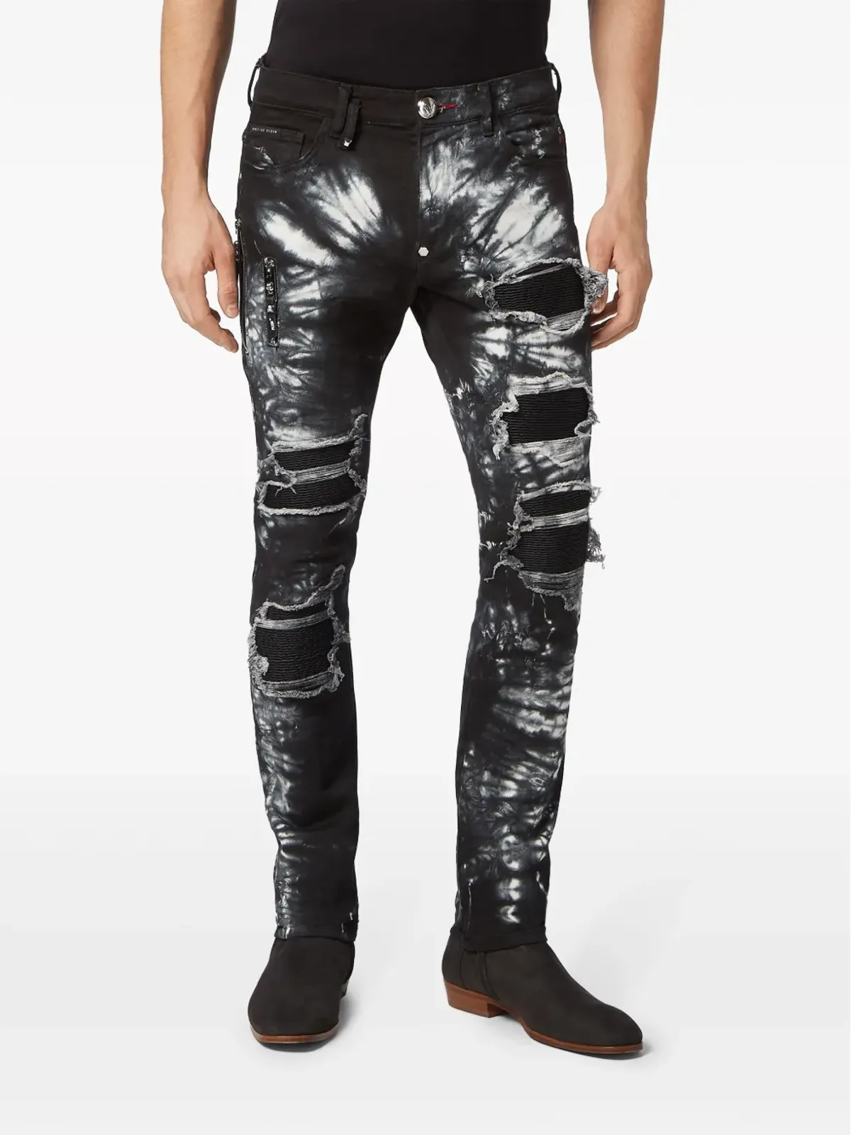 Philipp Plein ロック・スター スキニージーンズ - ブラック - 画像2