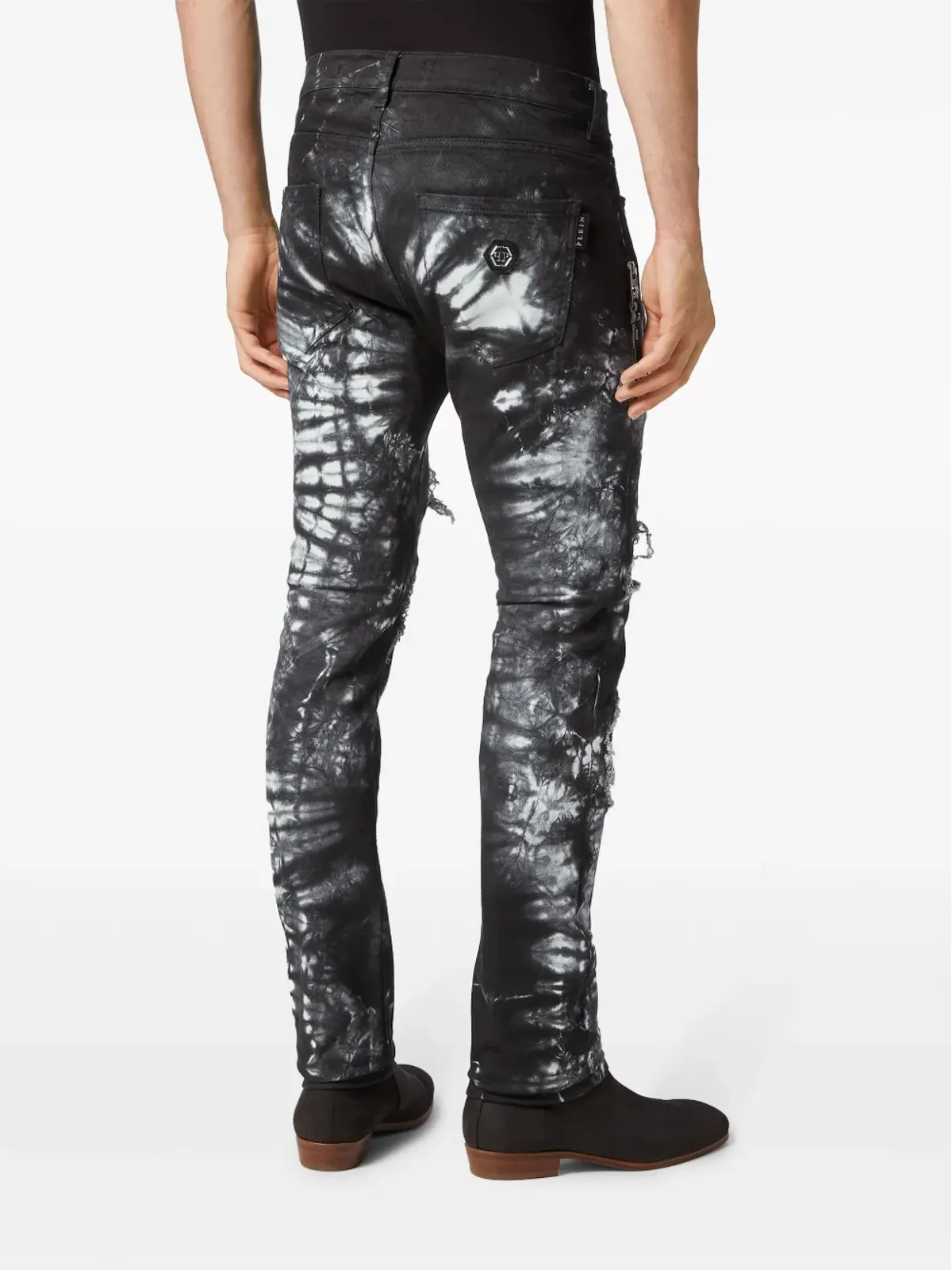 Philipp Plein ロック・スター スキニージーンズ - ブラック - 画像3