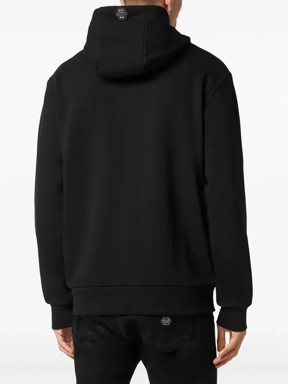 Philipp Plein テディベアプリント コットン パーカー - 画像4
