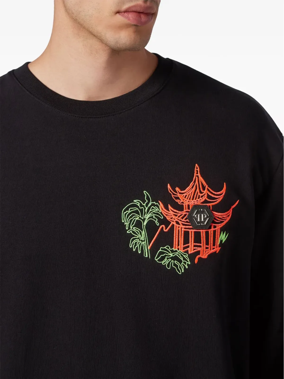 Philipp Plein ロゴ付き長袖スウェット - 画像5