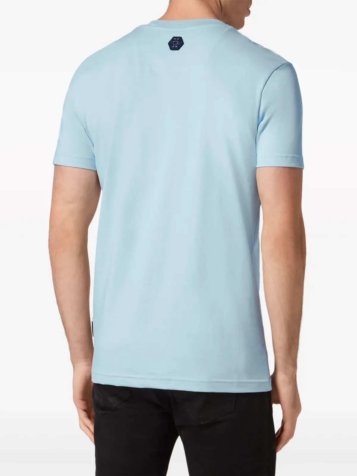 Philipp Plein スマイル コットンジャージー Tシャツ - ブルー - 画像3