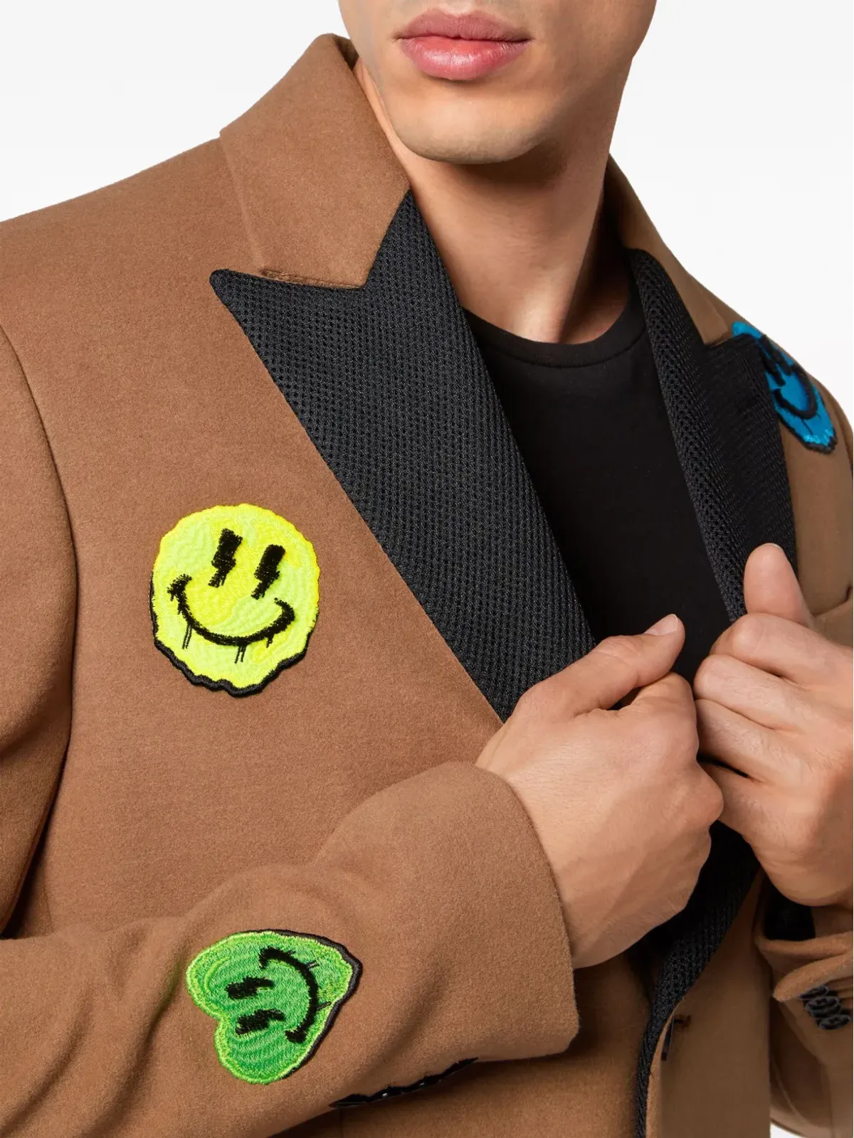 Philipp Plein マルチパッチ シングルブレスト コート - 画像5