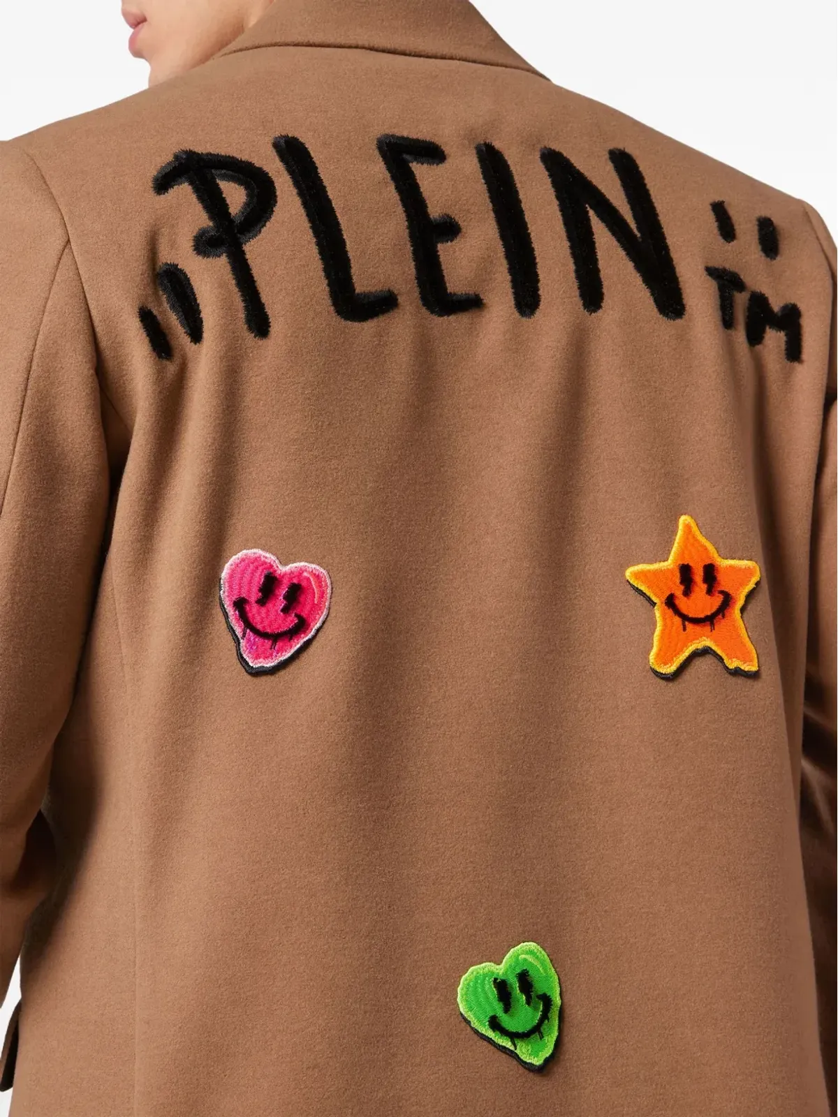 Philipp Plein マルチパッチ シングルブレスト コート - 画像4