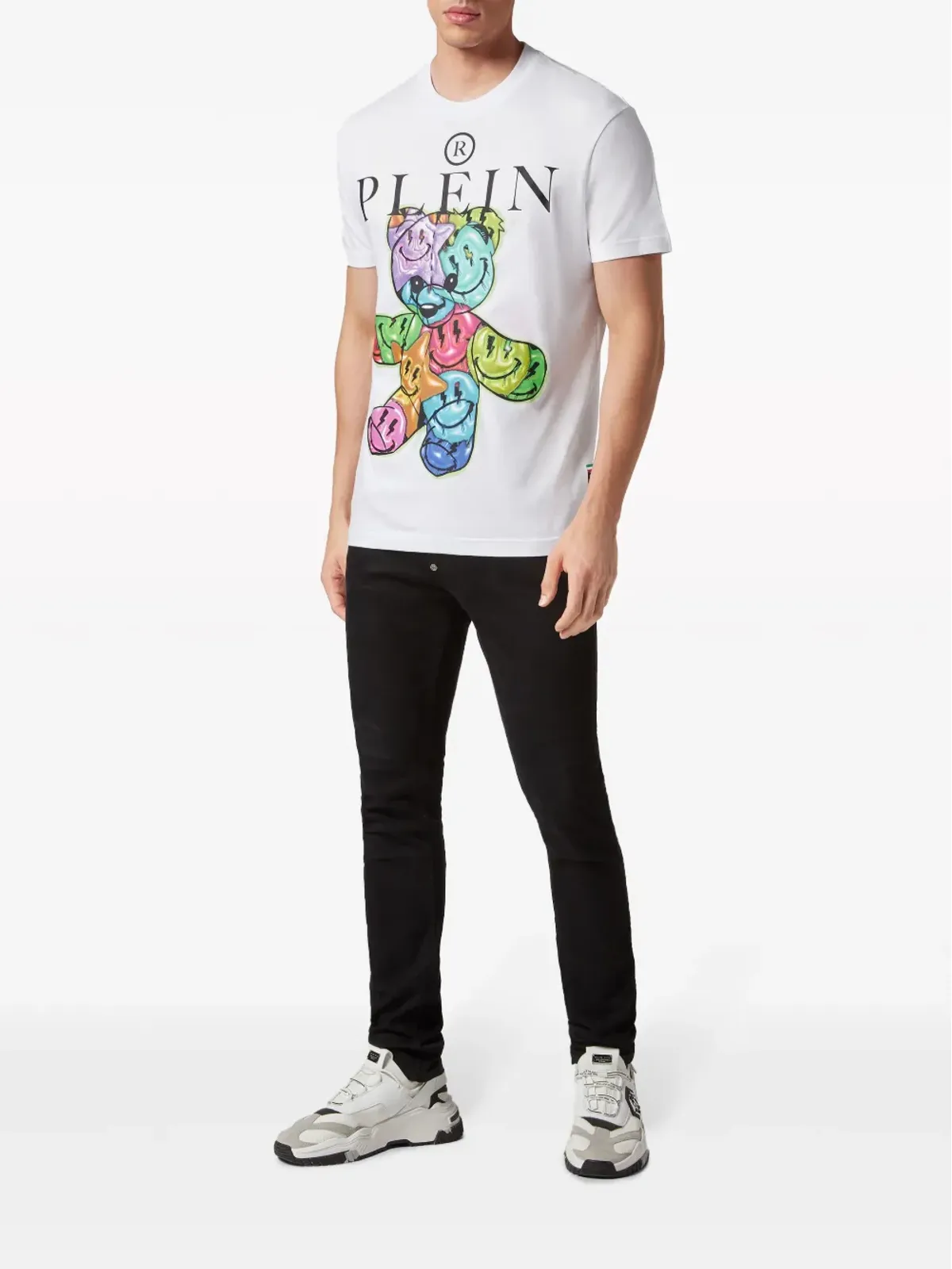 Philipp Plein SS Smile コットン Tシャツ - ホワイト - 画像2