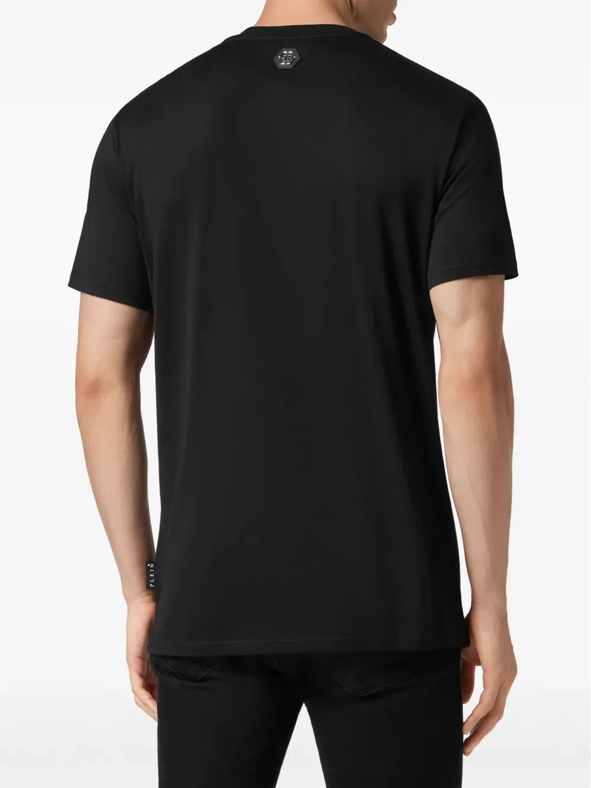 Philipp Plein ゴシック Plein ストラス コットン Tシャツ - ブラック - 画像4
