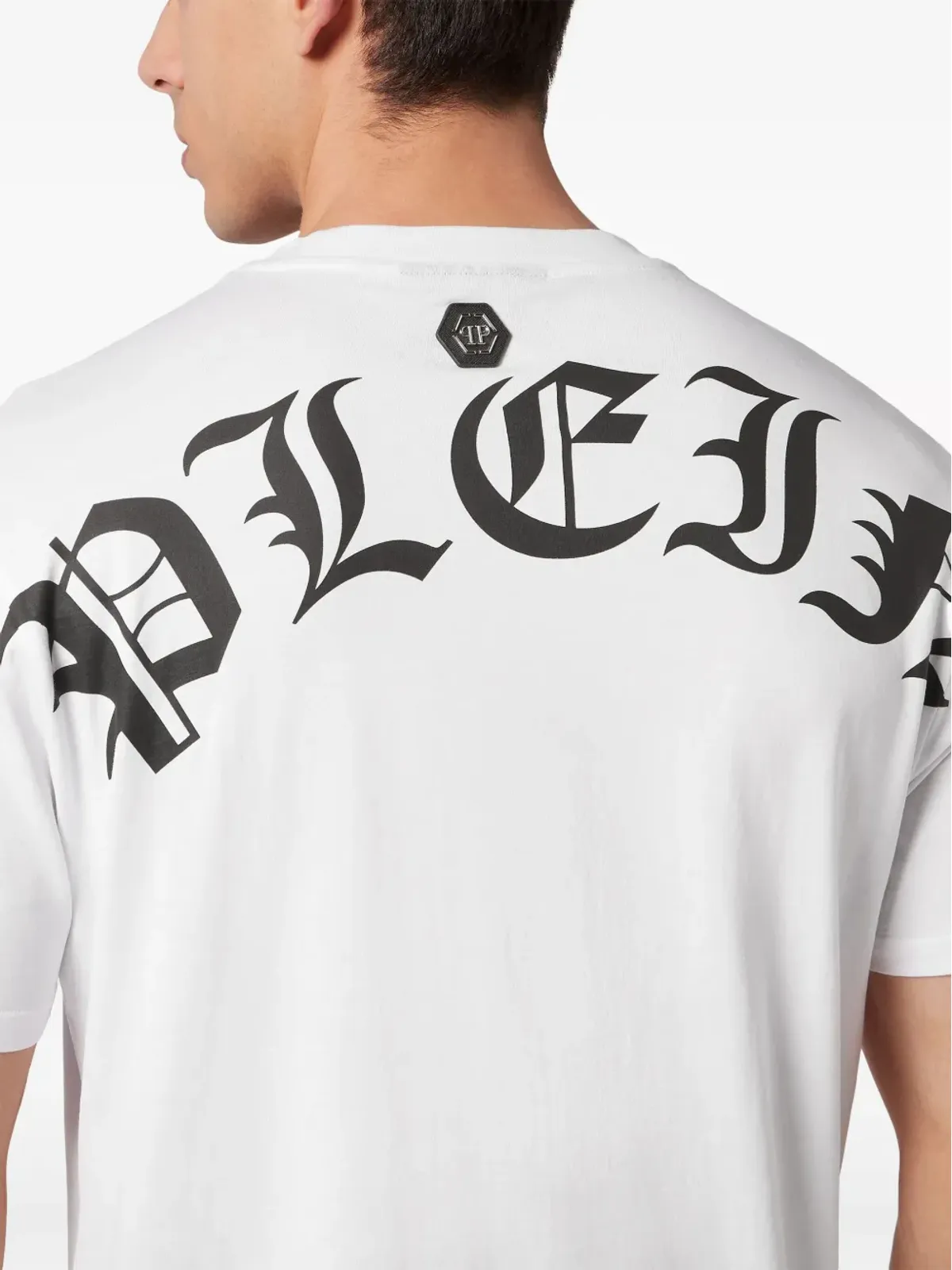 Philipp Plein スマイルプリント コットン Tシャツ - 画像5