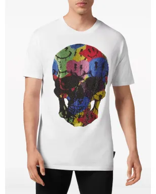 Philipp Plein スマイルプリント コットン Tシャツ - サムネイル3