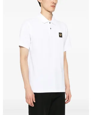 Belstaff ロゴパッチ コットン ポロシャツ - サムネイル3