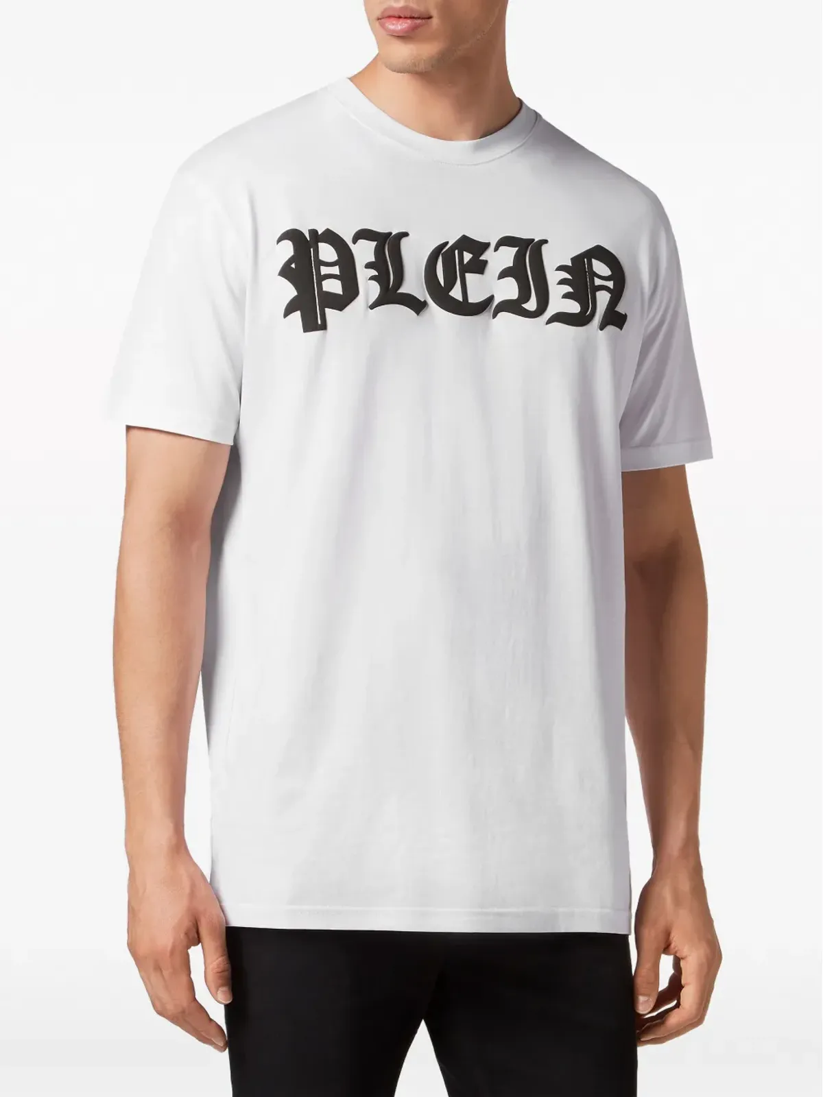 Philipp Plein ゴシック Plein コットン Tシャツ - ホワイト - 画像3