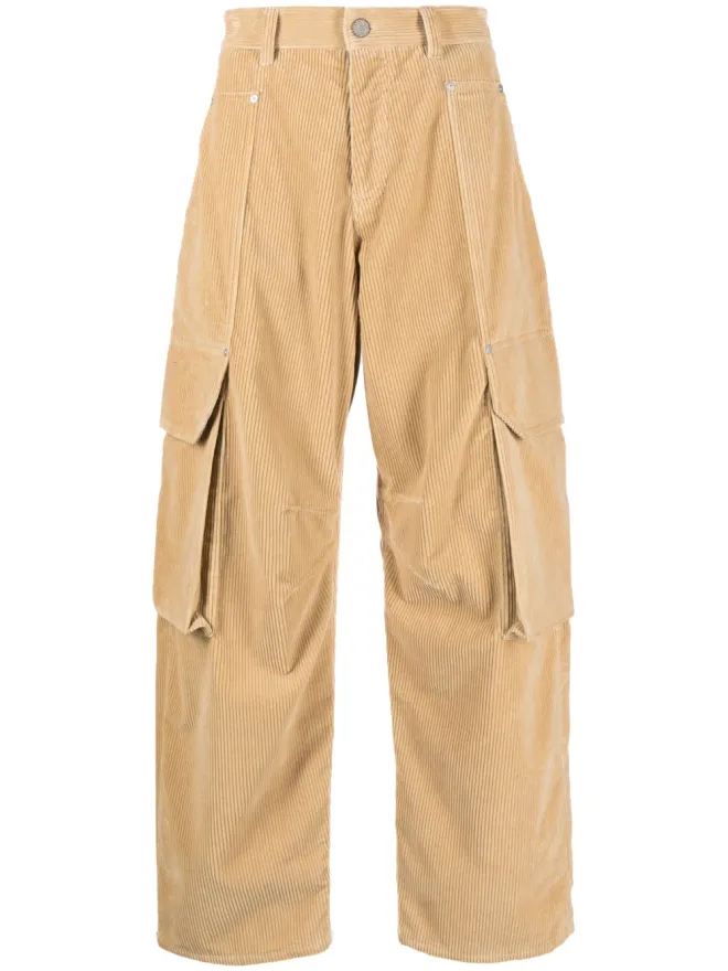 Palm Angels Palm Angels コーデュロイコットンカーゴパンツの商品画像