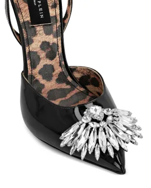 Philipp Plein ミラー 100mm クリスタル装飾パンプス - サムネイル4