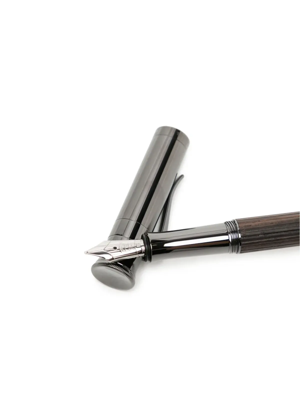 Graf von Faber-Castell マカサールウッド万年筆 - 画像3