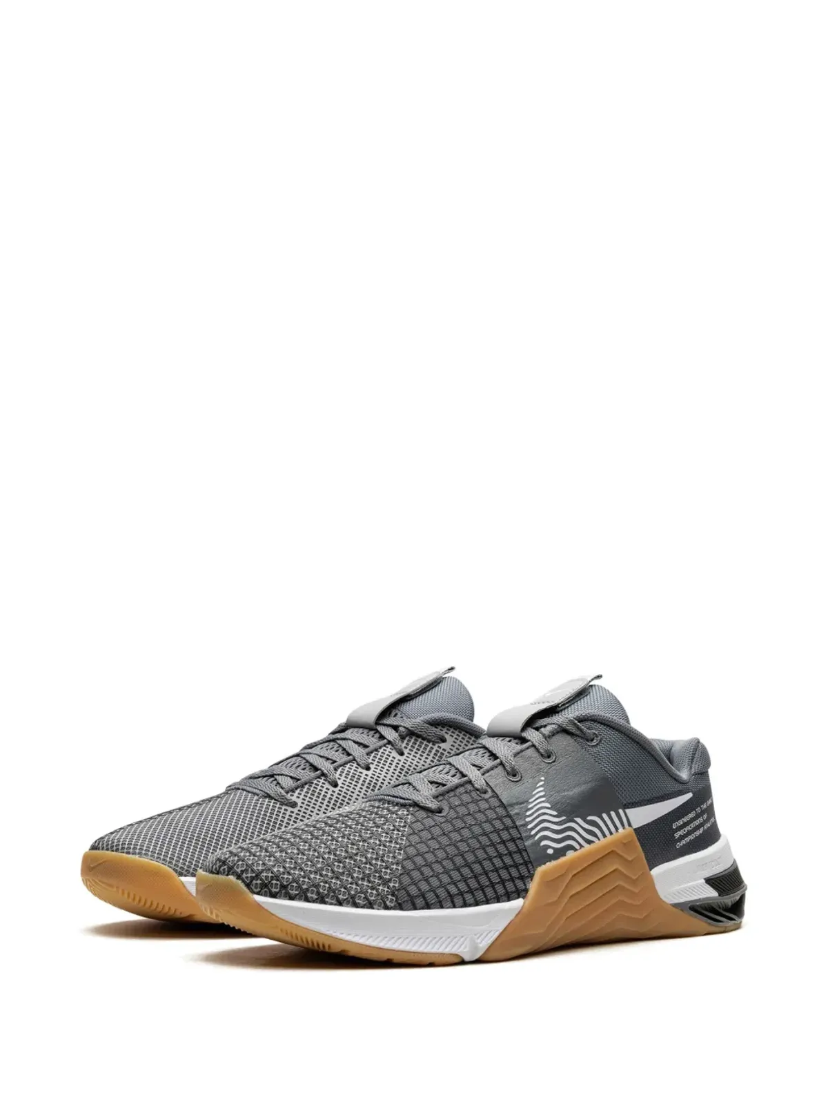 Nike Metcon 8 スモークグレー/ガム スニーカー - 画像4
