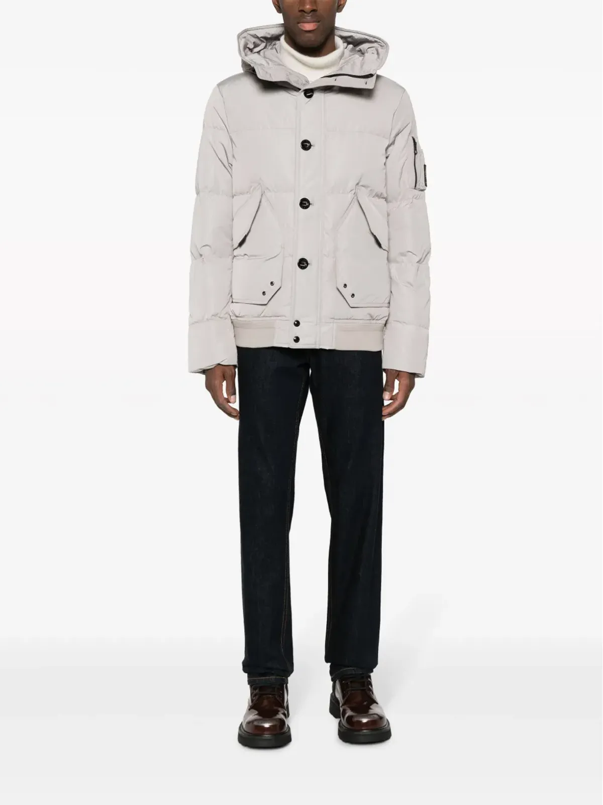 Belstaff レーダー フード付きパデッドジャケット - 画像2