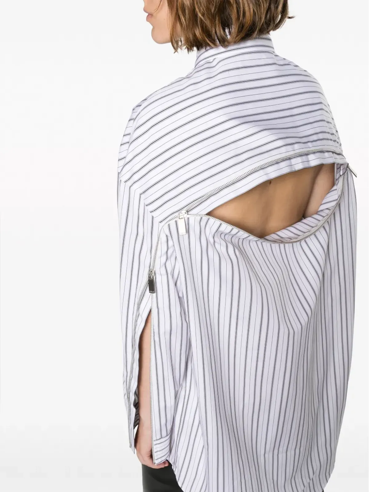 Off-White ストライプ柄コットンシャツ - 画像5