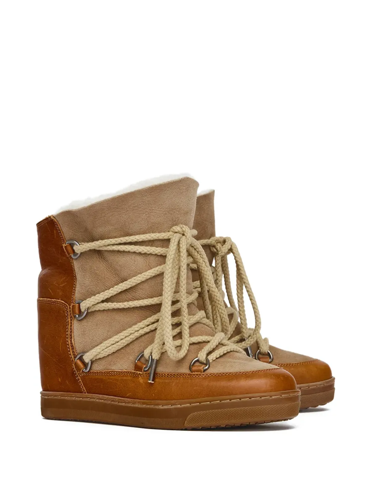 ISABEL MARANT Nowles スエード アンクルブーツ - ブラウン - 画像2