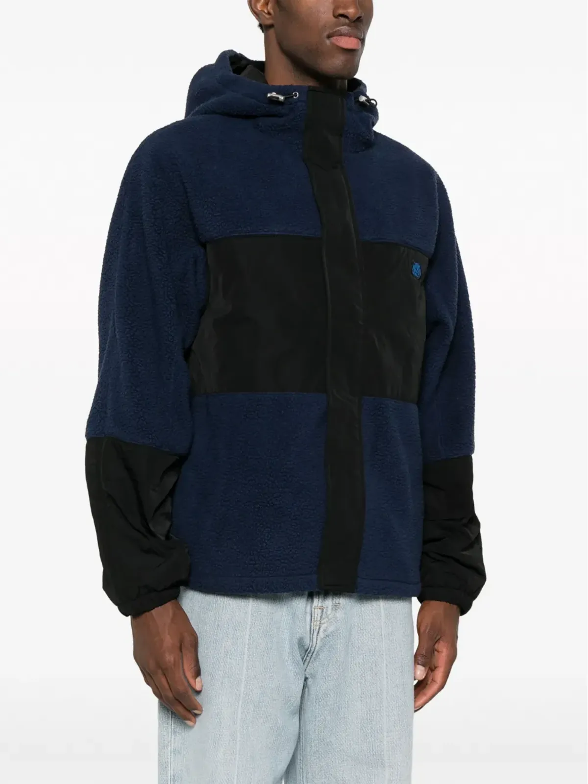 Maison Kitsuné フォックスヘッドパッチ付きフードジャケット - 画像3
