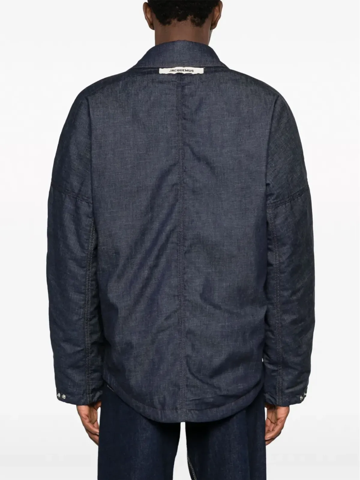Jacquemus ニームのオーバーシャツ ブルー - 画像4