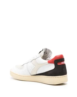 Diadora Basket panelled sneakers - White - サムネイル3